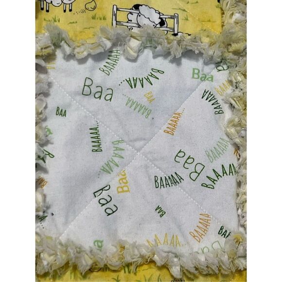 HandMade Rag baby blanket - Picture 6 of 8